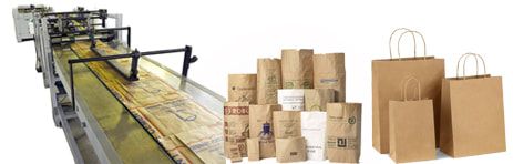 Paper sack and paper bag production